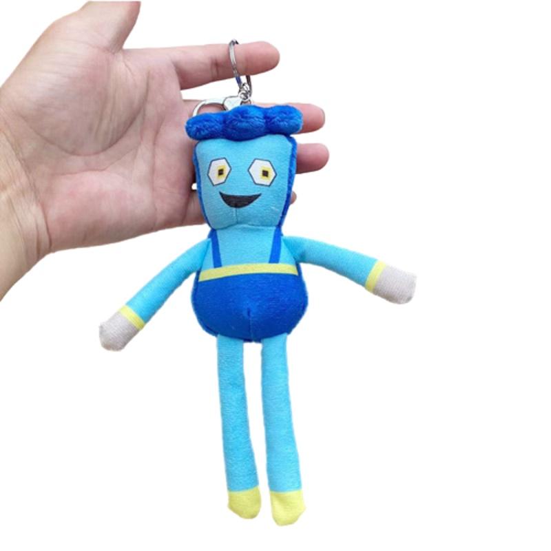 

Playtime Poppy Plush Keychain Mommy Daddy Keyring Huggy Wugg Dolls Gift Kids For синий