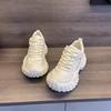 Neue, dicksohlige, höhenvergrößernde, zierliche, modische und vielseitige Casual-Sneaker-Schuhe für Damen für Sommer und Herbst 2025