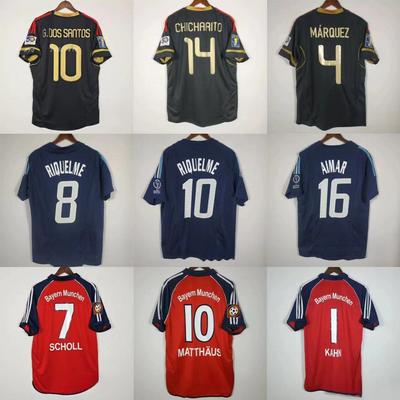 Retro Jerseys Football Uniforms Classic Baggio Zidanemar C Ronaldo Figonevid Jersey