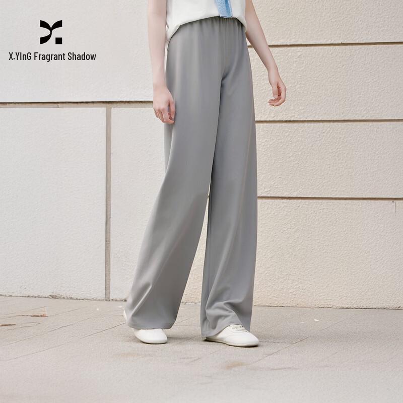 Xiangying Women s High-Waist Wide-Leg Casual Trousers L