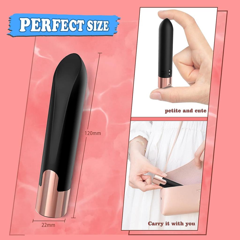 Powerful Lipstick Vibrator For Woman Bullet Vibrator With 10 Vibration Mode Vaginal Massage Nipple Clitoris Stimulator Sex Toys