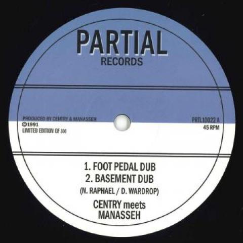 10inch Record CENTRY, MANASSEH / CENTRY - Foot Pedal Dub; Basement Dub / Old  PRTL10022 Partial 2020 UK Reggae, Ska & Dub