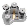 Mini Drum Set AAA Battery Powered Compact Stable Base Rich Details Finger Drum Set for Kids Collection Decoration