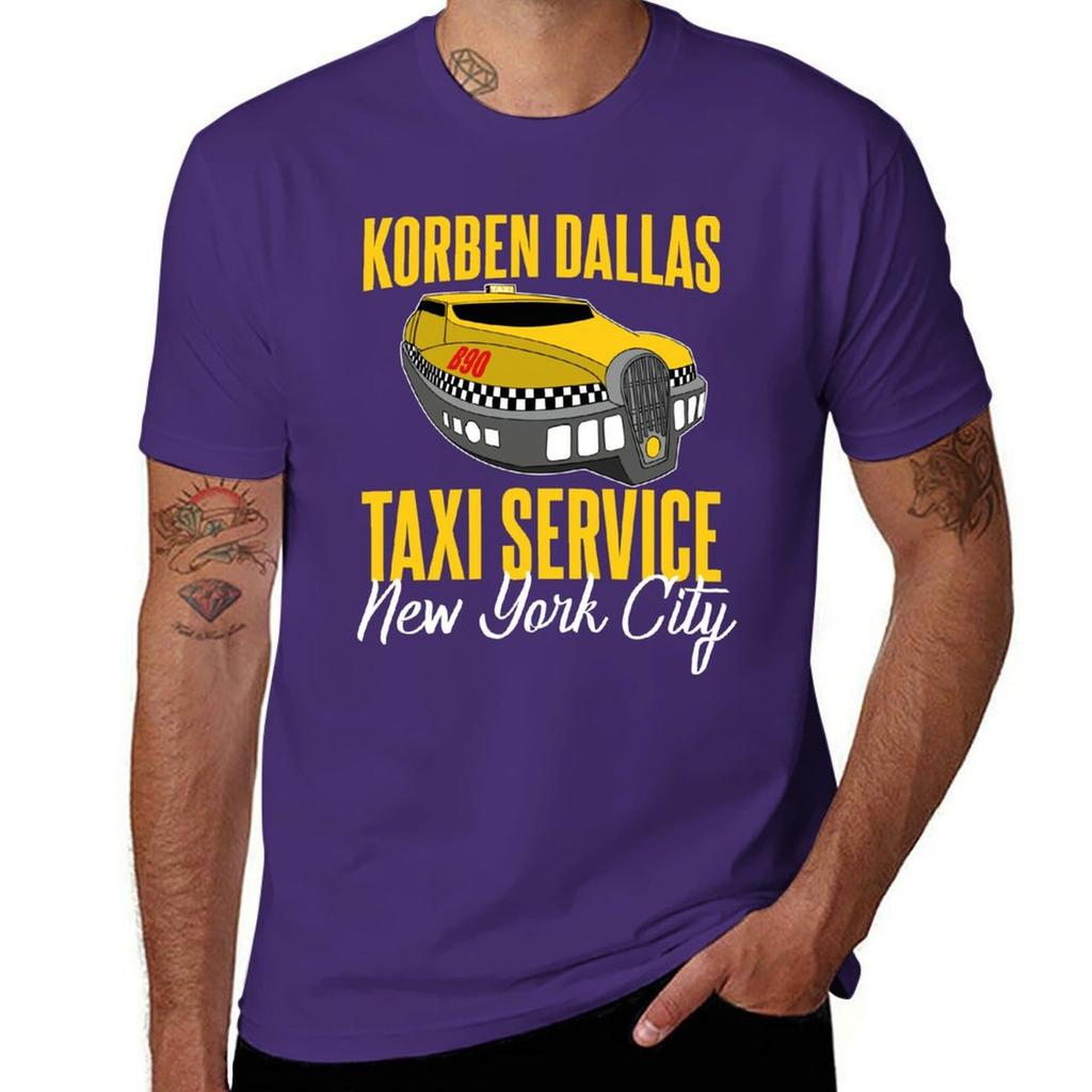 Korben Dallas Taxi Service TShirt Quick Drying Korean Fashion Unisex Graphic T Shirts