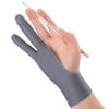 Two-Finger Anti-Touch Sweat & Stain-Proof Painting Gloves for Sketching and Drawing