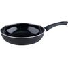 Frying Pan Made of Black Enamelled Metal, 28 Cm, 6.8 L (0057-22)