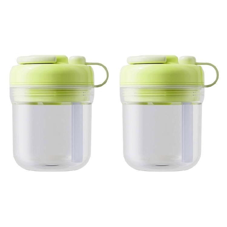 Practical Portable 380ml Ice Cubes Mold And Insulated Water Bottle For Daily Use Beverage Container With Carry Handle