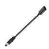 JUNSUNMAY 25cm Type-C Female To DC 5.5mm X 2.1mm Male Adapter Cable 5V 3A Power Extension Cord