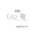 Teamer Infinity Symbol Endless Brooch Stainless Steel Pin Brooch Classic Vintage Clothing Minimalist Jewelry Gift 2026 New 4