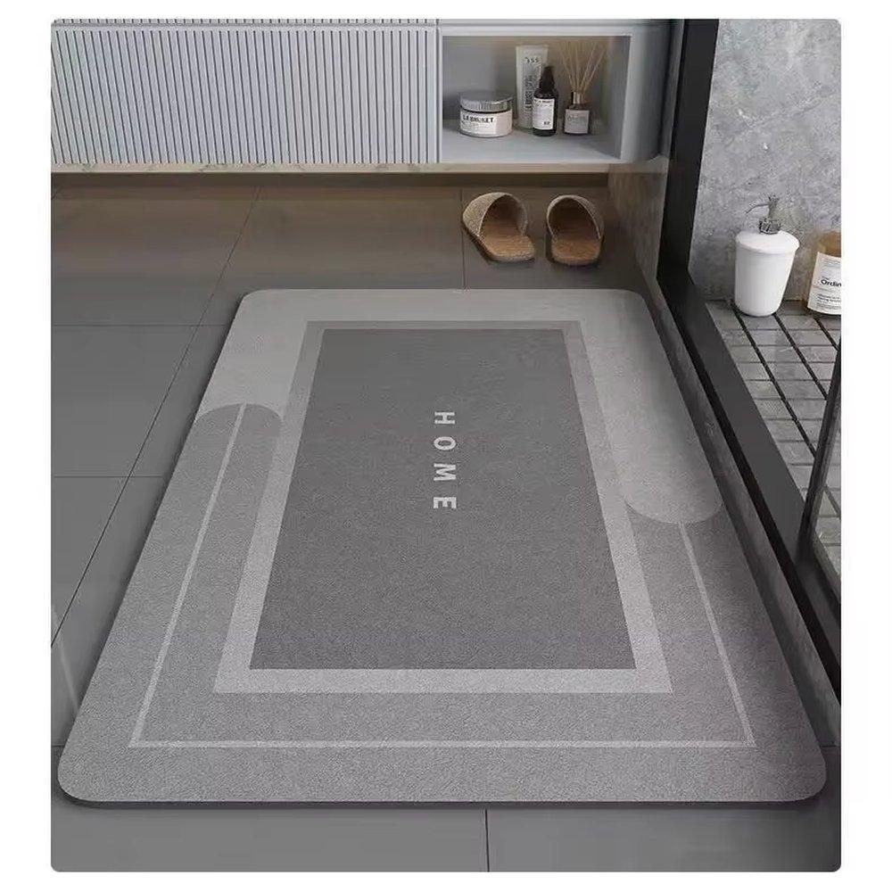 Diatom Mud Modern Door Mats And Bathroom Mats: Easy To Clean, Enable Dry - Wet Separation, Aesthetically Pleasing