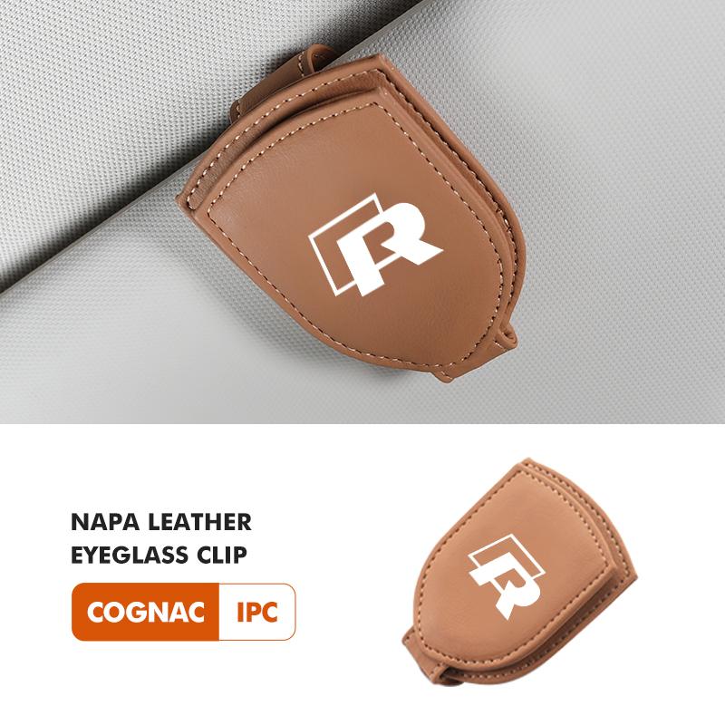 Car Sun Visor Glasses Universal Holder Clip Auto Accessories For Volkswagen VW Golf Polo 4 5 6 Passat B5 B6 B7 CC Jetta Tiguan BHN1
