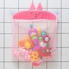 Baby Shower Toy Cute Duck Frog Net Toy Storage Bag Strong Suction Cup Baby Shower Game Bag Bathroom Organizer Water Toy