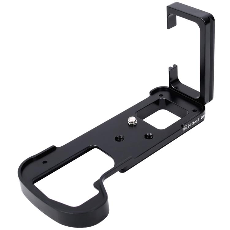 FITTEST LB-GH5 Vertical Shoot Quick Release L Plate Bracket Base Holder for Panasonic LUMIX GH5 Camera Metal Ballhead(Black) чёрный