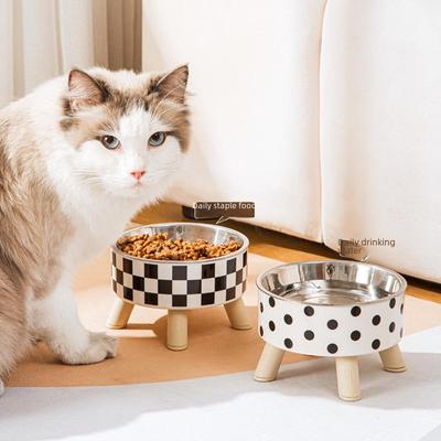 Stainless Steel Anti-Knockover Non-Slip Pet Bowl with Large Capacity for Dogs and Cats