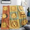 1PC Crystal Fantasy New Patterned Flannel Blanket High quality All Seasons for Home Decor Warmth and Comfort Gifts Birthday Present
