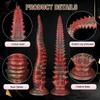 Extra Large And Ultra Long Octopus Tentacle Anal Plug Exploration Deep Anal Expansion In The Backyard Masturbator Alternative Soft Octopus Whip Toy