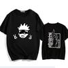 2026 Hot Sale Japanese Jujutsu Kaisen Gojo Anime T-shirt Man Woman Unisex Manga Gojo Satoru Graphic T Shirts Short Sleeve Tee