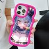 Holo Usada Pekora Wavy Edge TPU Mobile Phone Case for iPhone 17 16 15 14 13 12 11 Air Pro Max Plus Colorful Cover