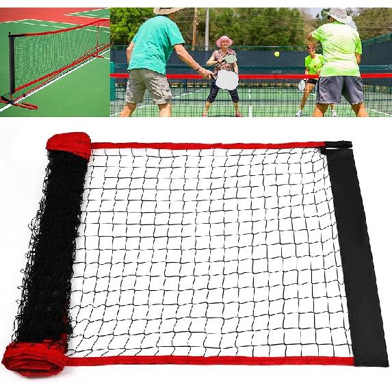 TOBWOLF 22x3ft Pickleball Replacement Net, Indoor Outdoor Pickleball Net for Most Free-Standing Pickle Ball Frame, Official Regulation Size Net for
