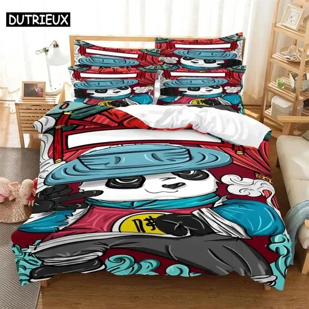 

Comforter Cartoon Bedding Set 3D Bedding Digital Printing Bed Queen Size Bedding Set Fashion Design Comforter (quilt)-EU Single(135*200cm)3pcs