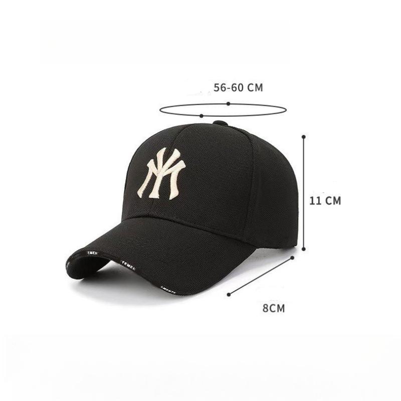 Baseball Fashionable Trendy Caps Cotton Embroidery Letter Adjustable Unisex Hip Hop Urban Street Style Trucker Hat Casual Snapback Cap Outdoor Sport