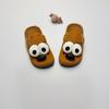 Retro Cartoon Kids' Non-Slip Closed-Toe Birkenstock Slippers with Thick Sole