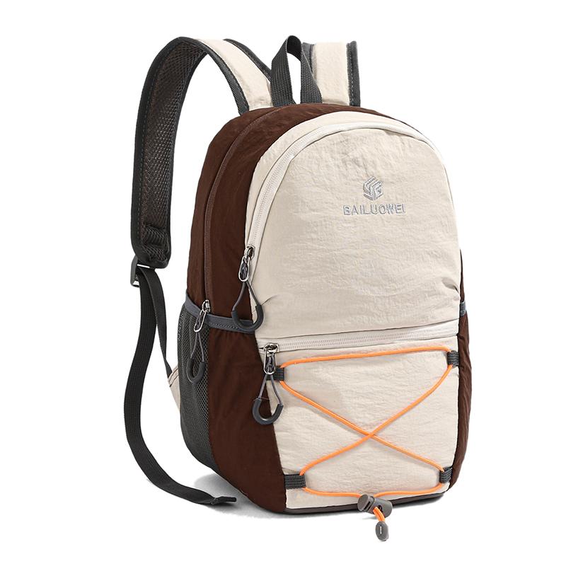 Outdoor Lightweight Backpack Color Contrast Sport Backpack