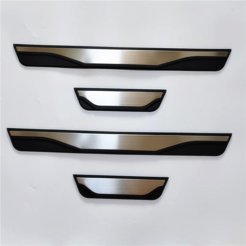 For TOYOTA RAV4 RAV 4 2013-2018 Car Door Sill Scuff Plate Entry Guard Trim Stainless Threshold Pedal Protector Cover Accessories
