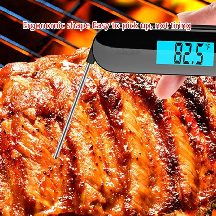Food Thermometer Baking Temperature Measurement Electronic Probe Foldable Gauges