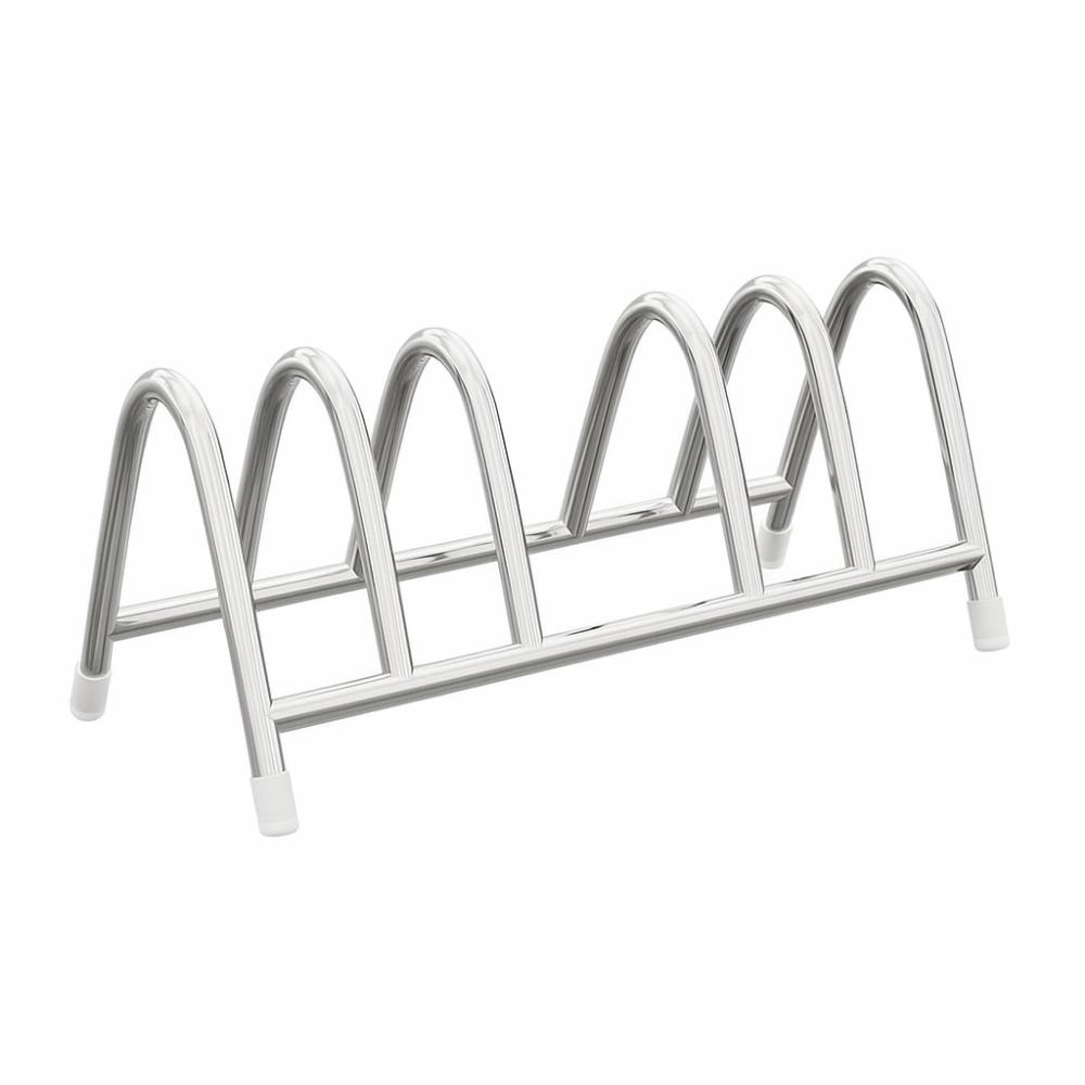 Vertical Pot Lid Holder Rustproof Cutting Board Holder Pot Lid Storage Rack  Kitchen