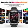 SACOSDING GPS Tracker Smart Watch IP68 Waterproof 2.01-inch HD Display Compass 630mAh Battery Heart Rate BT Call Outdoor Sport Smart Watch