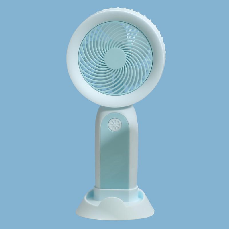Mini Portable USB Rechargeable Fan - Handheld & Desktop