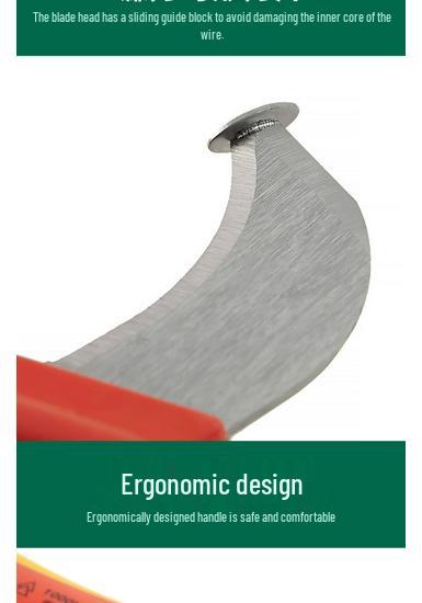 SATA VDE Insulated Cable Stripping Knife (Models 93470, 93471, 93472)