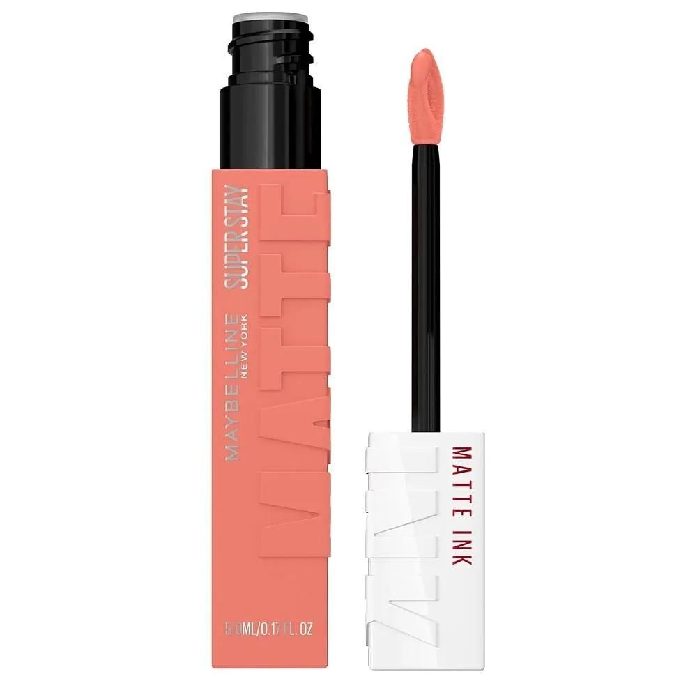 Maybelline Super Stay Lipstick 1 Pack 60 Poets Maybelline Super Stay Matte Ink Liquid Lipstick Makeup, Long