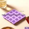 Silicone Ice Cube Tray with Lid: 4-Grid Frozen Soup & Food Storage Box