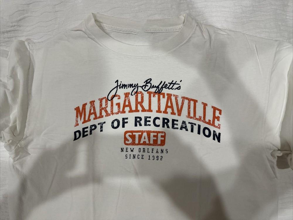 1992 JIMMY BUFFETT Classic Shirt Short Sleeve White Unisex T-Shirt XL