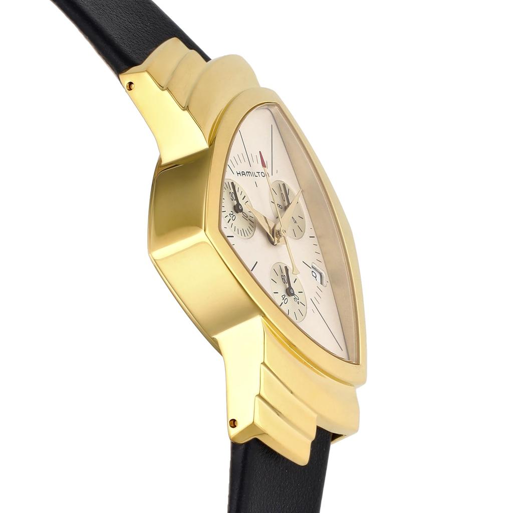 Hamilton Ventura Men's Watch, Silver Dial, Stainless Steel, Sapphire Crystal, Quartz Movement, 5 ATM Water Resistance, 35mm, Swiss Made, H24422751,