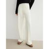 ELLE Women's Fleece-Lined Drawstring Knit Wide-Leg Pants