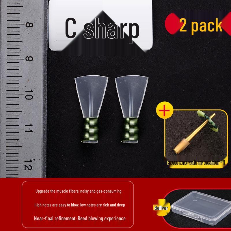 No-Cut Suona Reed: Professional Plastic Resin Large Volume Reduction Whistle Mouthpiece