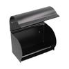 Wall Mounted Tissue Box Rectangular Aluminum Tissue Mobile Phone Holder for Bathroom