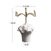 Photography Jewelry Display Shelf Creative Gypsum Round Relief Tray Counter Jewelry Display Shelf Photography Display Props