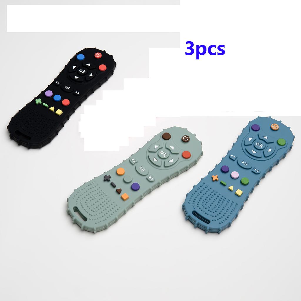 Remote control teether Baby anti-feeding children's teethers environmental protection material