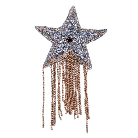 Exquisite Clothes Patch Rhinestone Inlaid Anti-fade Decorative