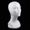 Tête de mannequin en mousse - Styromousse - Mixte - Pour stand - Mannequin féminin