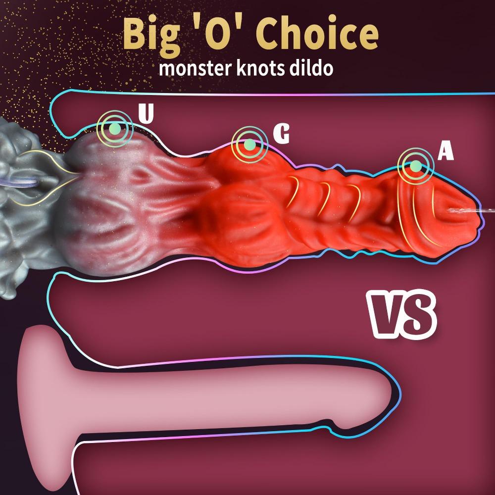 Large Ejaculation Dildo With Inflatable Anal Plug Big Knot Squirting Penis Adult Sex Toys Erotic Products For Men Women Anal 18+