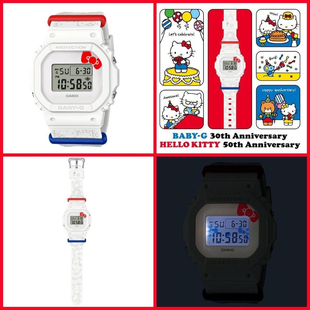 Used 4547 CASIO BABY-G 30th Anniversary Hello Kitty Collaboration Model