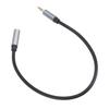 Headphone Extension Cable 3.5mm Male to Female Extension Cord Extender Compatible with Smartphone Tablets 30cm