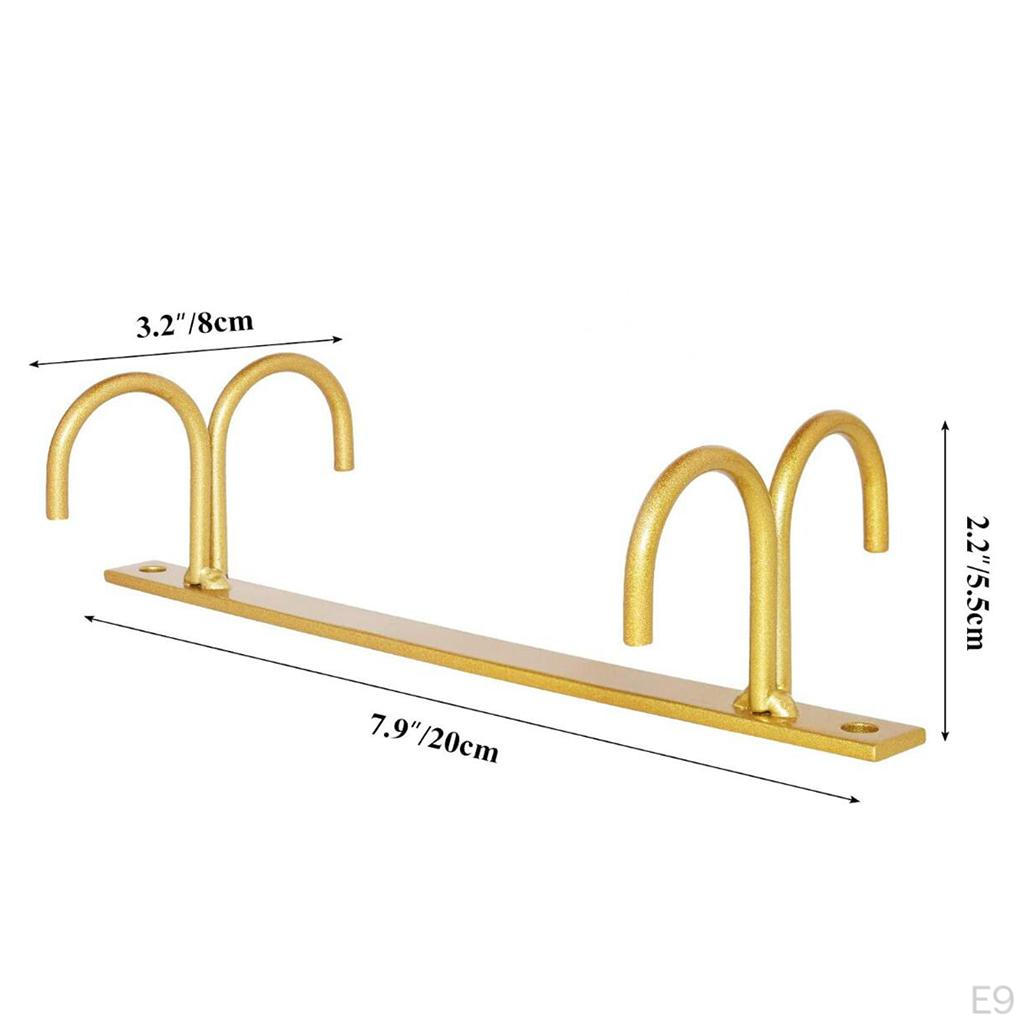 2 Pieces Hooks for Cups Glasses Storage Kitchen Utensils Ties Belts And Scarf Hook
