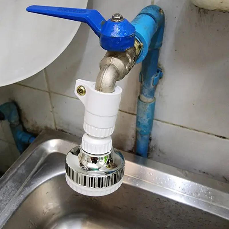 Universal Kitchen Bathroom Faucet Aerator Single Head Rain Sprinkler Faucet Aerator Head with Swivel Spray