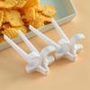 1PC Lazy Fingers Chopsticks - Hands-Free Snack And Game Clip-On Food Holder for Video Streaming No Dirty Hands Required